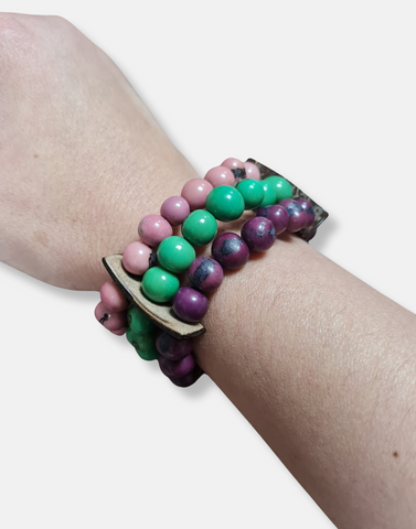 Purple Alicia Bracelet - Pretty Pink Jewellery