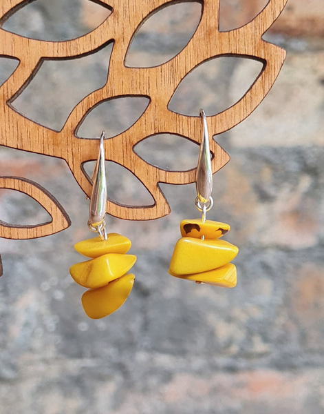 Deca Tagua Earrings