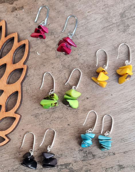 Deca Tagua Earrings