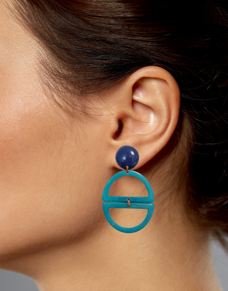 Miranda Earrings Blue