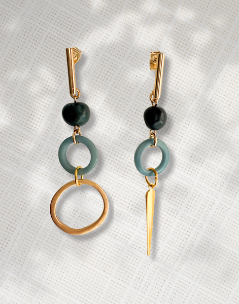 Desigual tagua Earrings