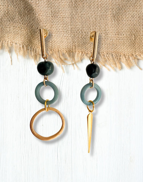 Desigual tagua Earrings