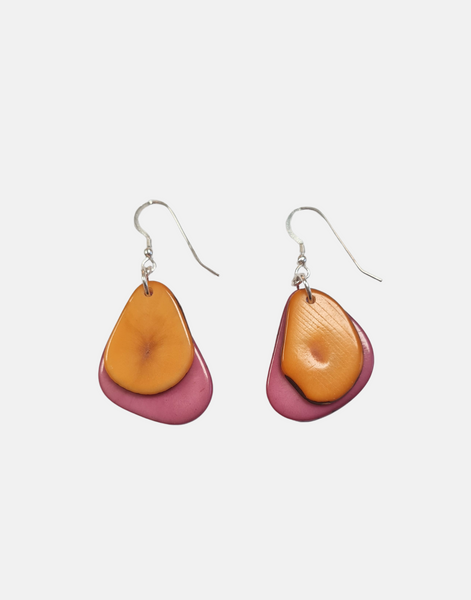 Secca Tagua Nut Earrings
