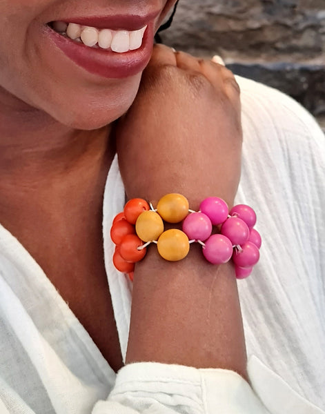 Tagua Chicle Bracelet