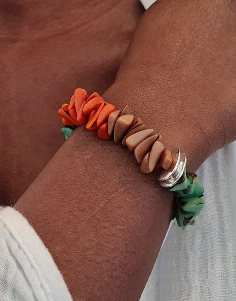 Ayla Shavings Bracelets