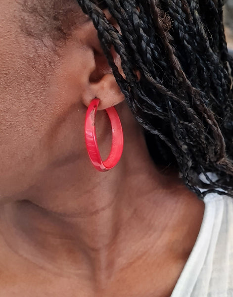 Argola Tagua Earrings