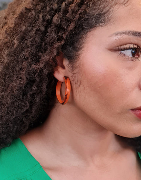 Argola Tagua Earrings