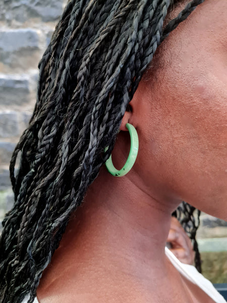 Argola Tagua Earrings
