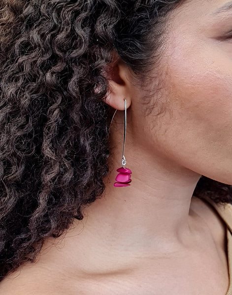 Pink Sheila Earrings - Pretty Pink Jewellery