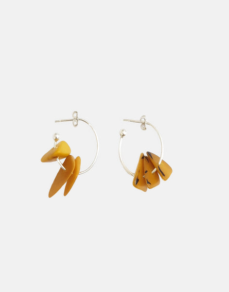 Tapajos Tagua Earring - Pretty Pink Jewellery