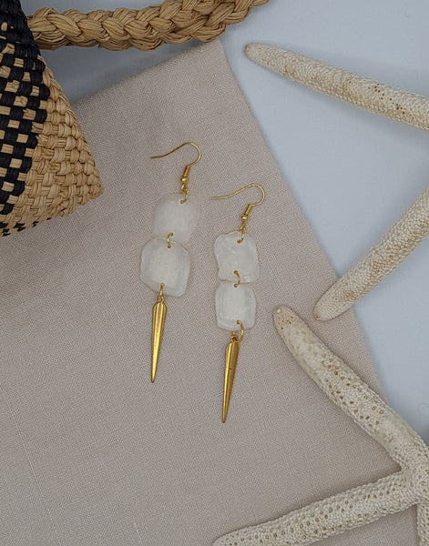 Scama Earrings - Pretty Pink Jewellery