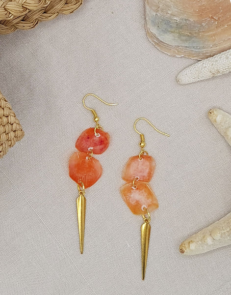 Scama Earrings - Pretty Pink Jewellery