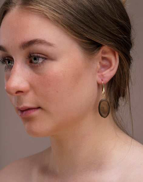 Botanic Earrings - Pretty Pink Jewellery