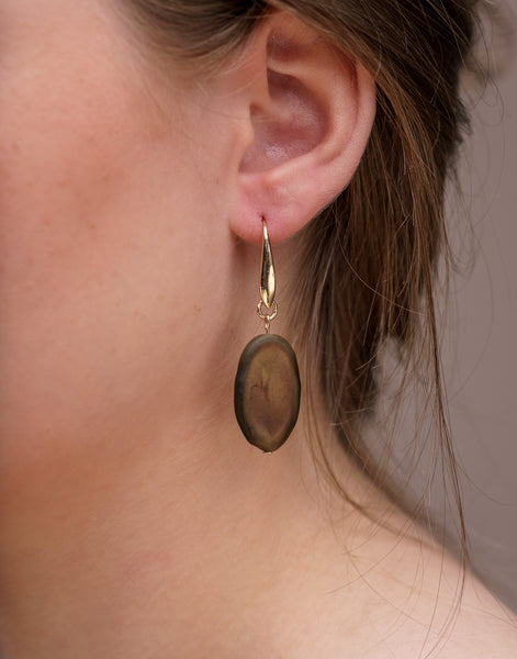 Botanic Earrings - Pretty Pink Jewellery