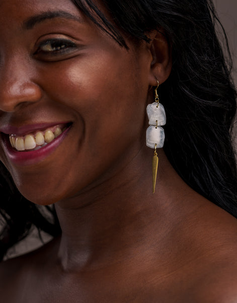 Scama Earrings - Pretty Pink Jewellery