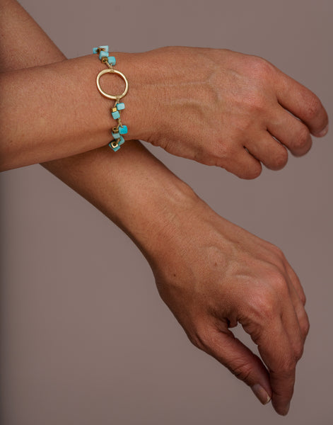 Dainty Tagua Bracelet - Pretty Pink Jewellery
