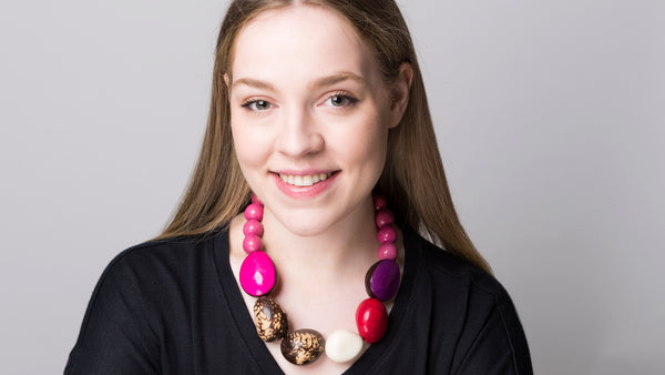 Marina Necklace - Pretty Pink Jewellery