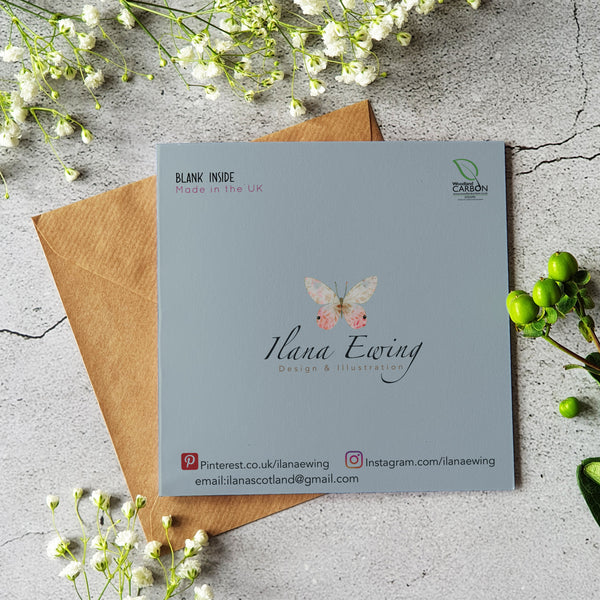 Best friends greeting card - Blank inside - Pretty Pink Jewellery