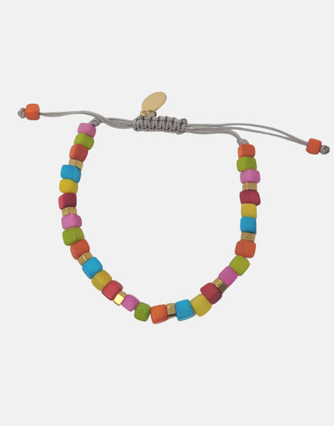 Friendship Tagua Bracelet - Pretty Pink Jewellery