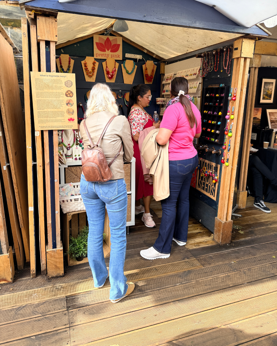 Summer at the Edinburgh Fringe Craft Fair | Pretty Pink Jewellery