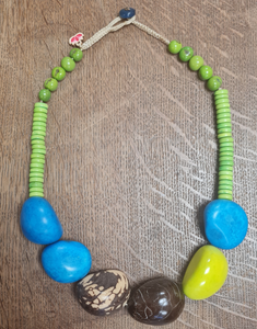 Angelica Tagua Necklace - Limon