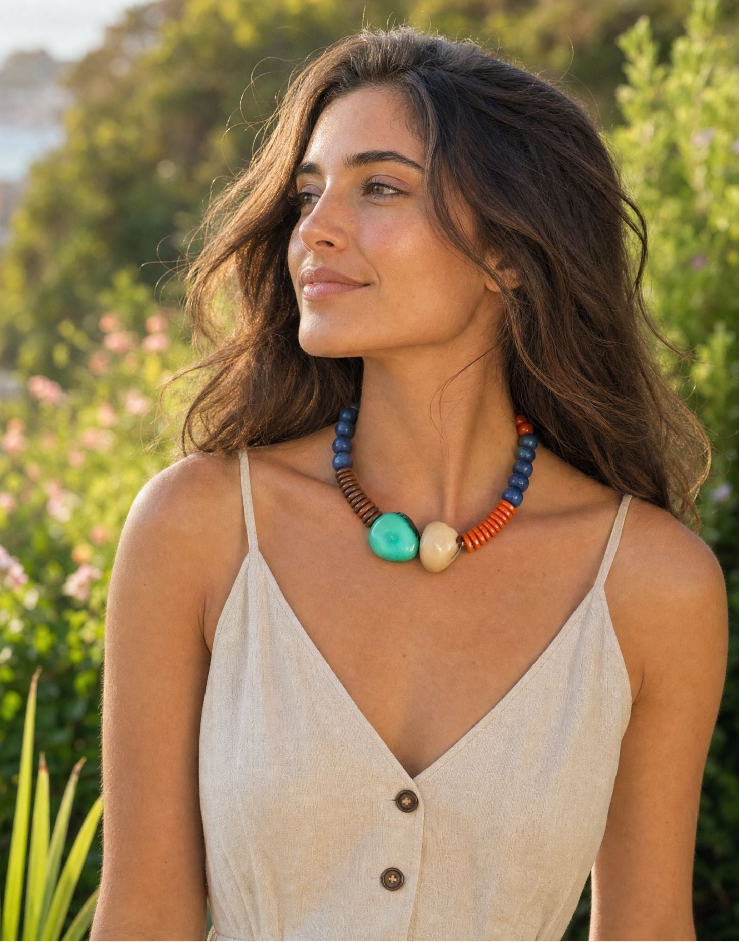 Bianca Tagua & Acai Berry Necklace