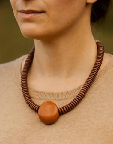 Bruna Tagua Necklace