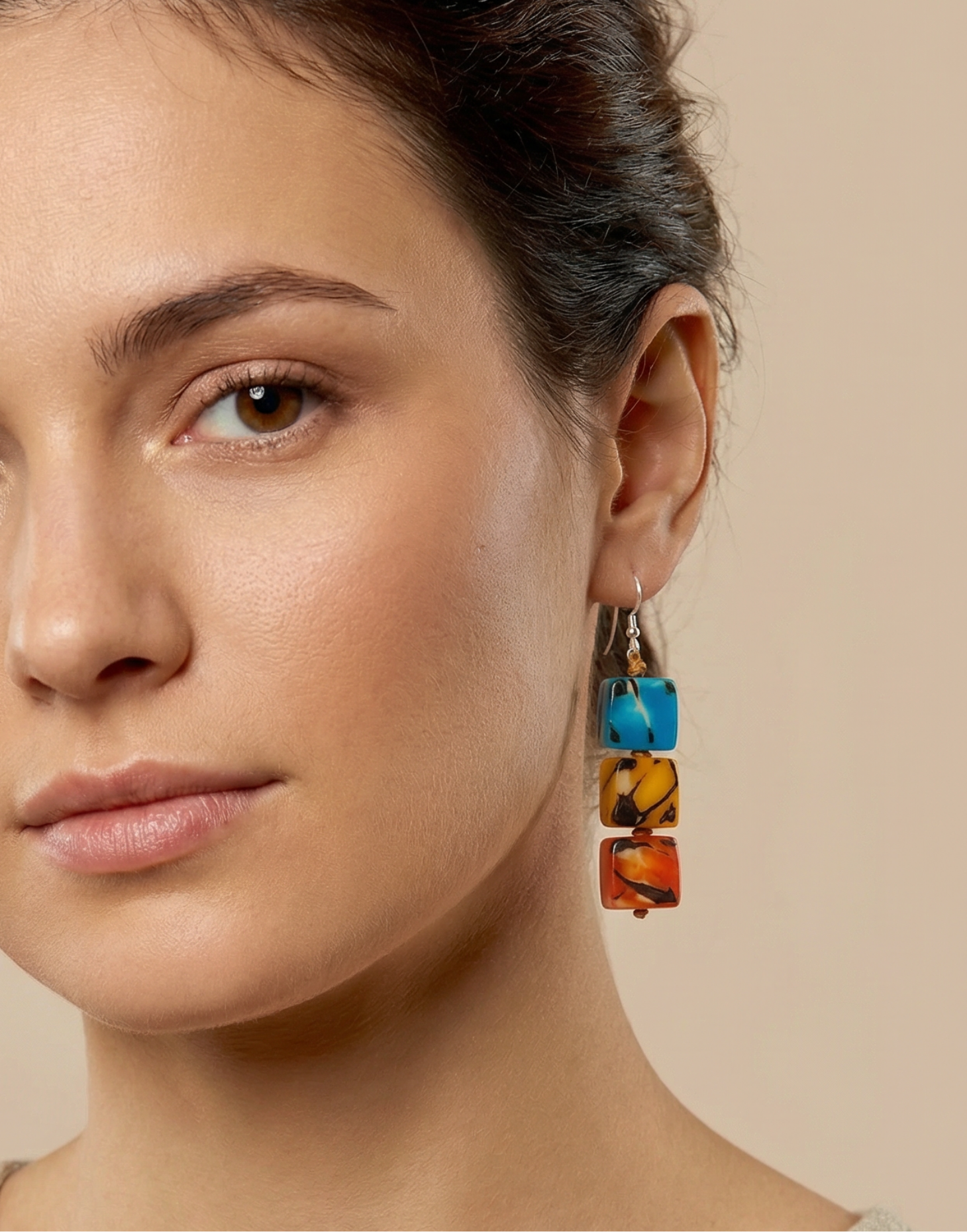 Claudia Tagua Earrings - Summer