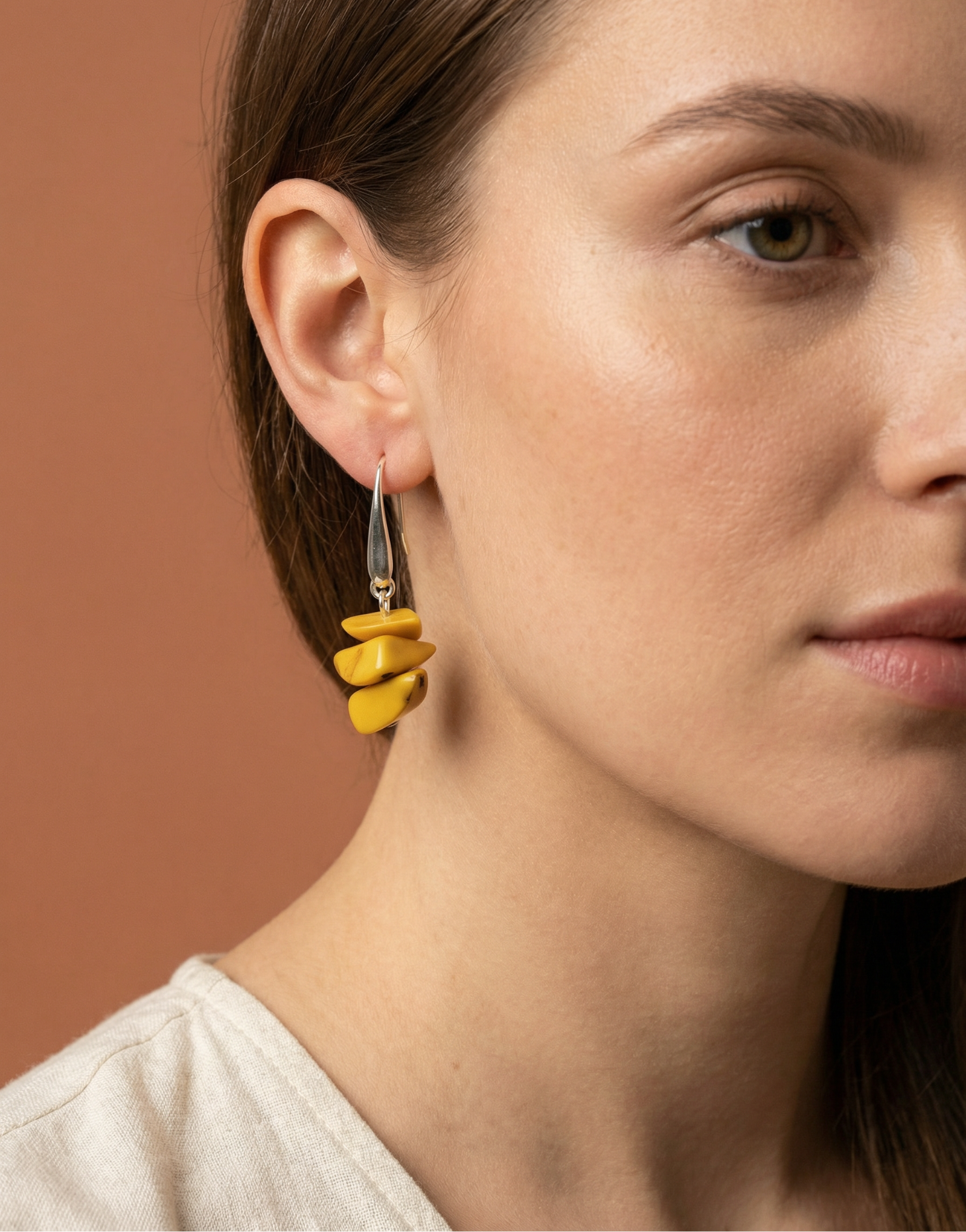 Deca Tagua Earrings