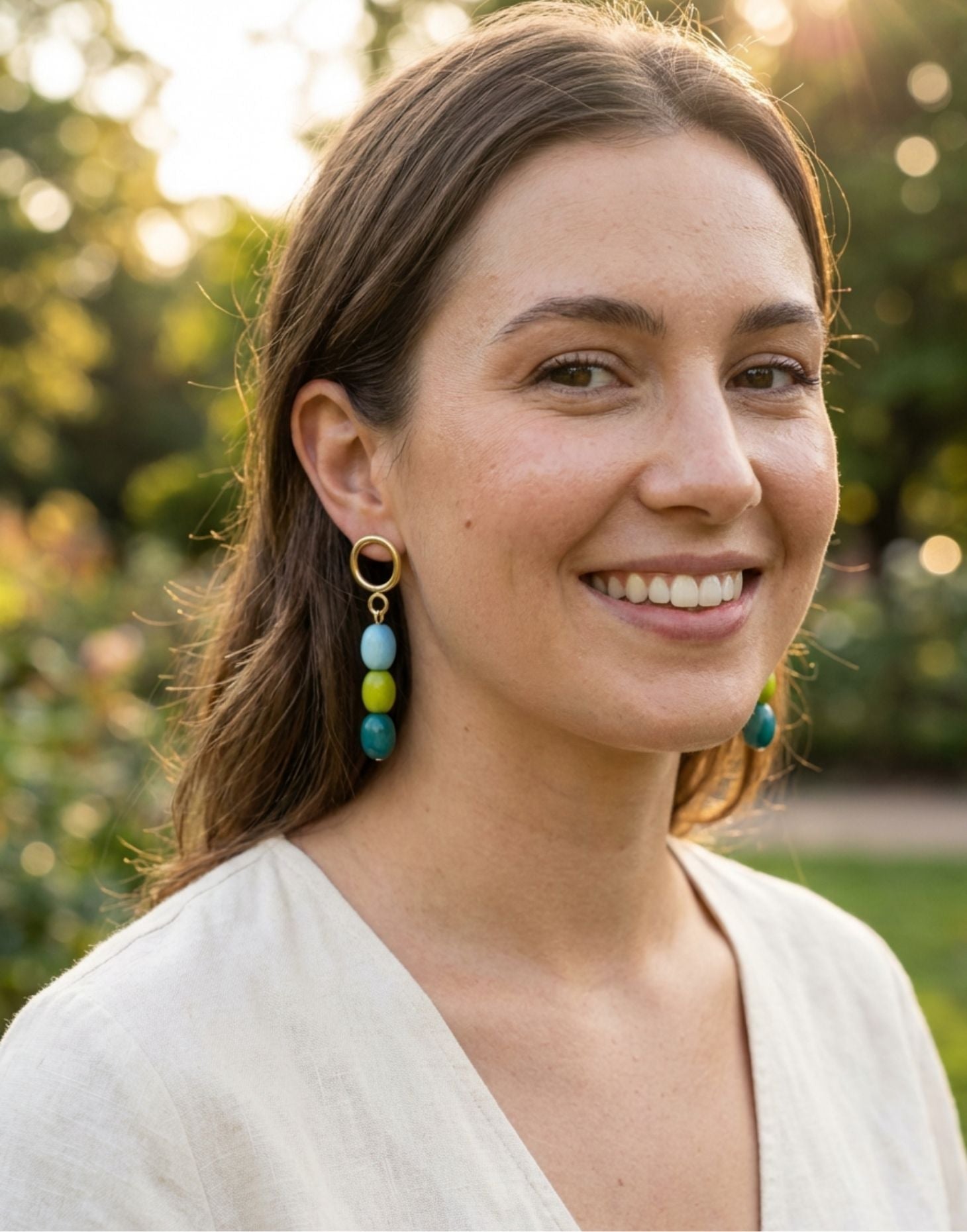 Nativa Sea - Tagua Earrings