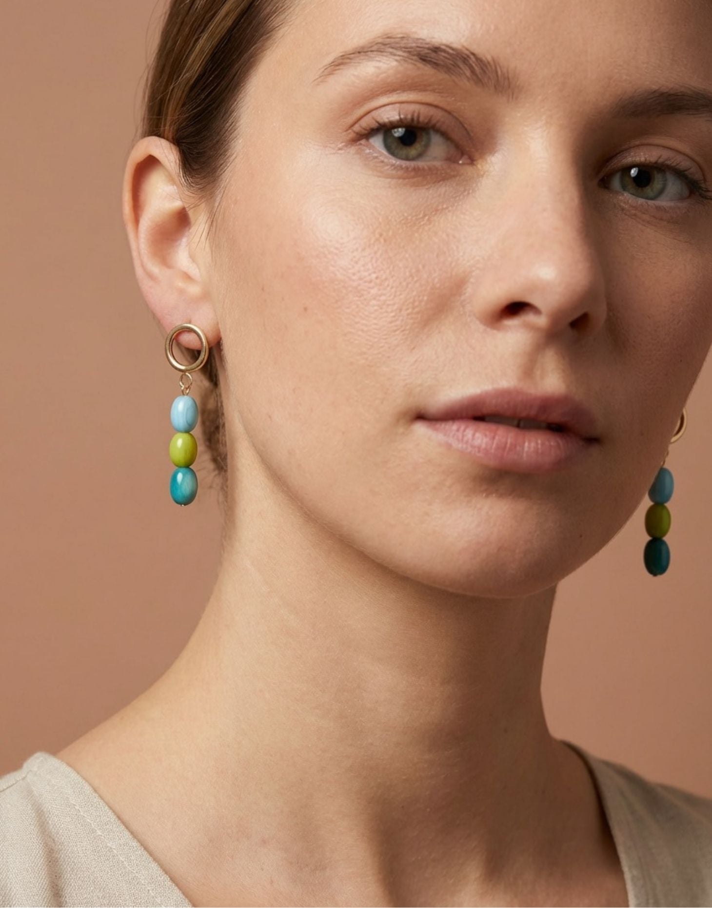 Nativa Sea - Tagua Earrings