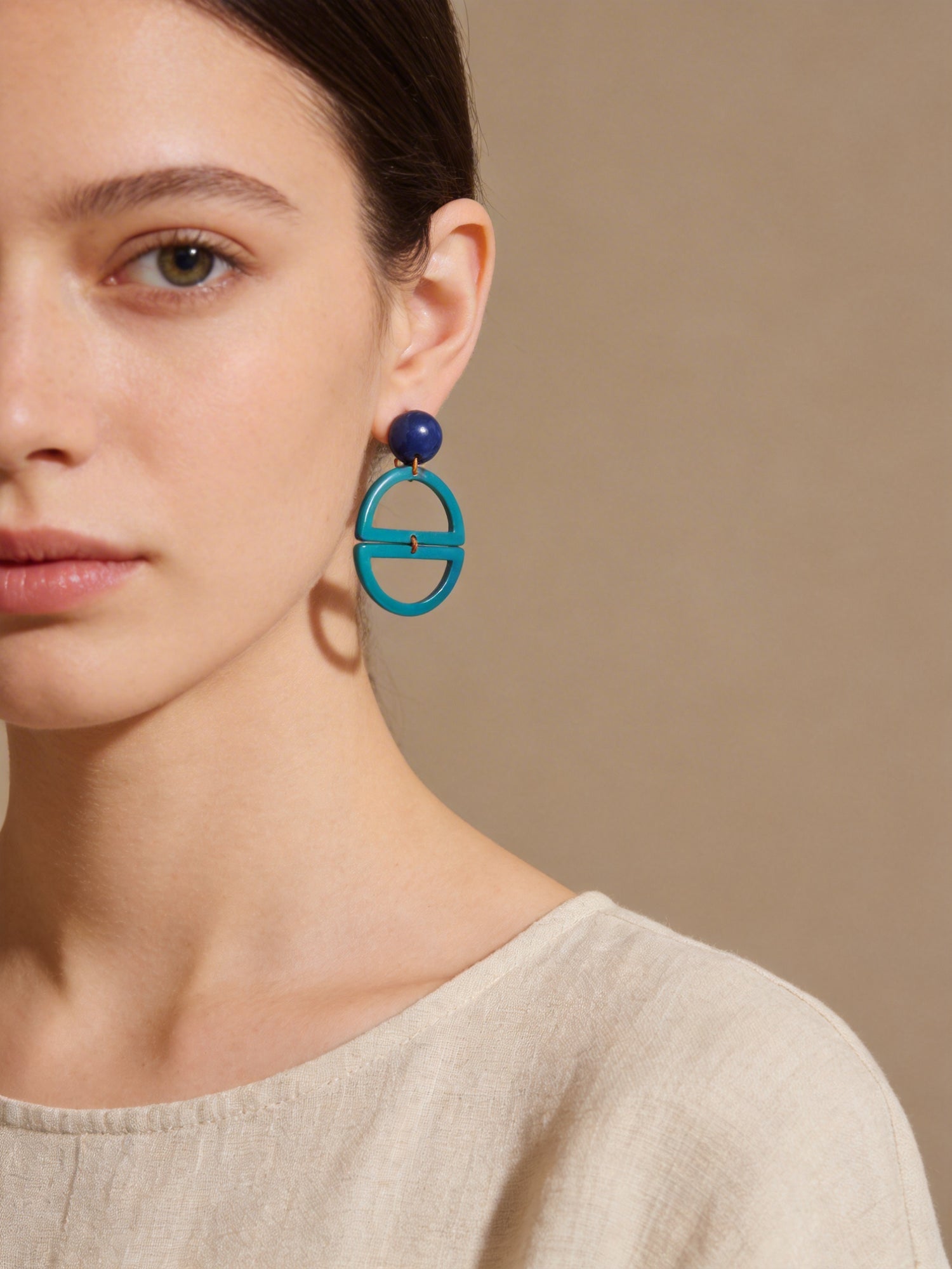 Miranda Earrings Blue