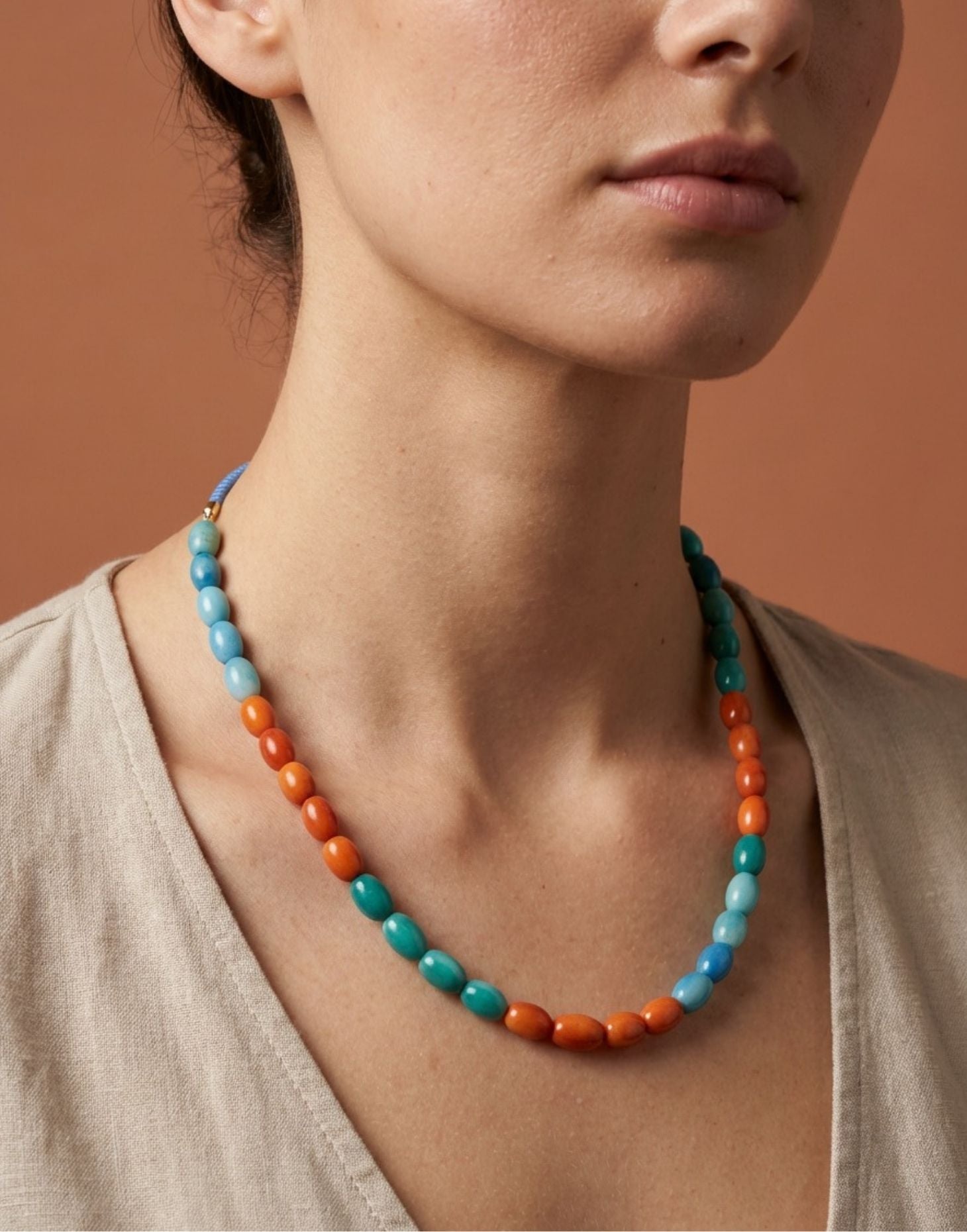 Nativa Summer - Tagua Necklace