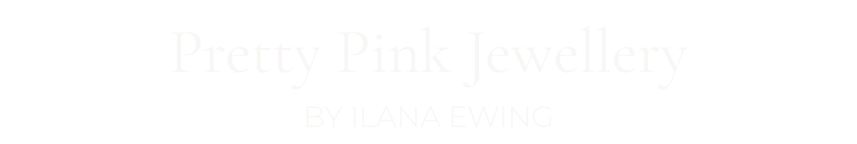 Pretty Pink Eco-Jewellery