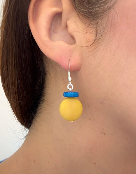 Sunny Tagua Earrings