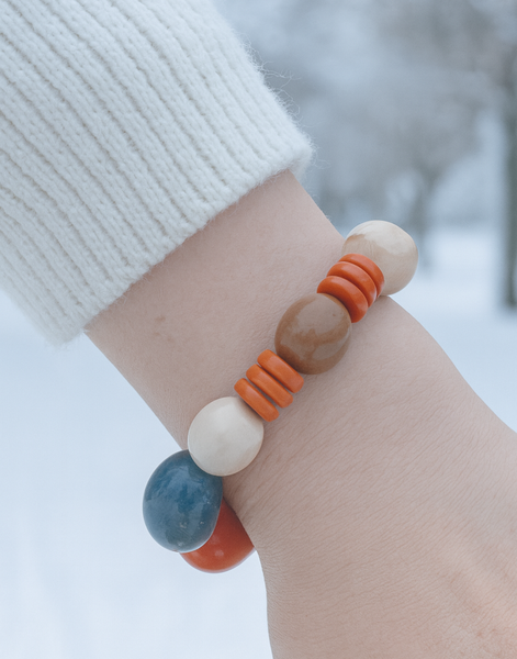Tagua Bracelet - Winter
