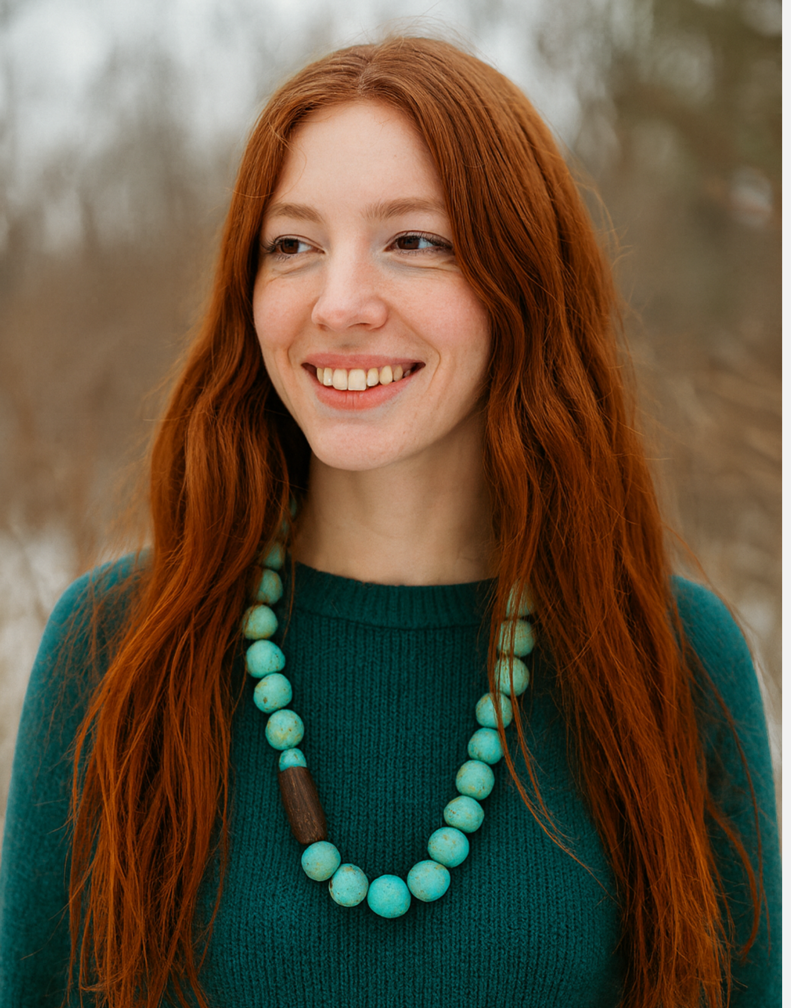 Bombona of Tagua with Pipa detail - Mint