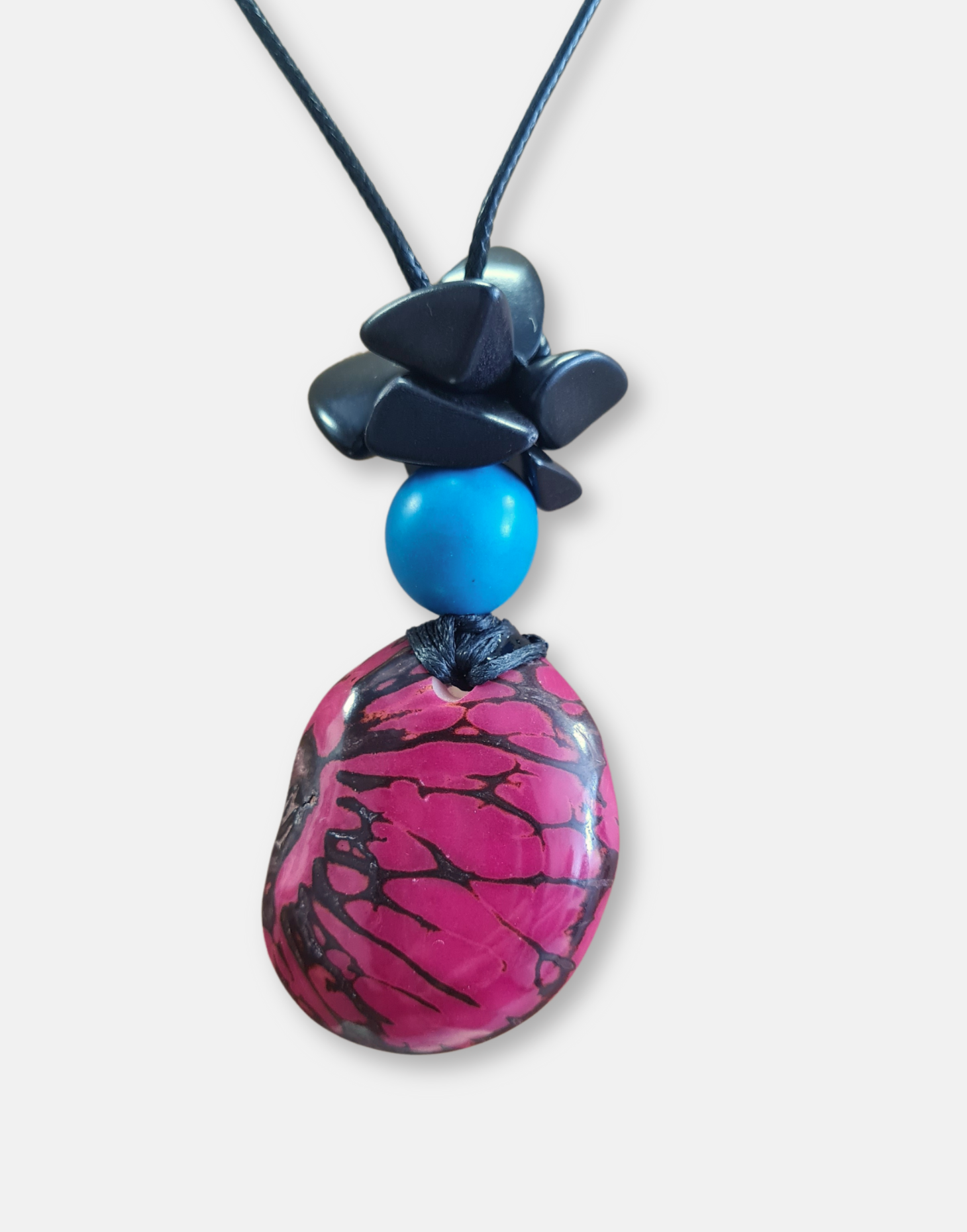 Tessa Adjustable Pendant Necklace - Multicoloured