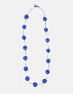 Cobalt Bombona Tagua Necklace - Pretty Pink Jewellery