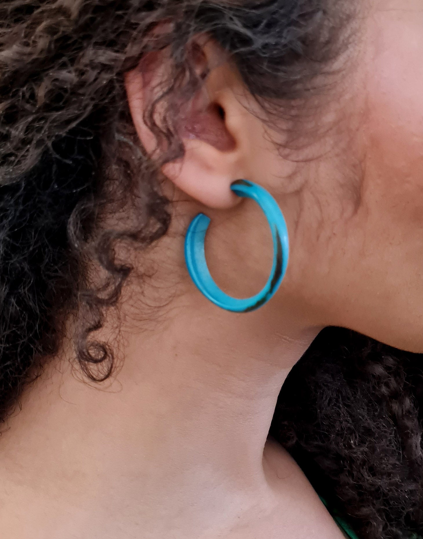 Argola Tagua Earrings