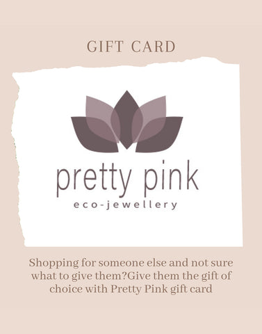 GIFT CARD - Pretty Pink Jewellery