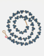 Acai Berry Long Necklace - Cool Colours - Pretty Pink Jewellery