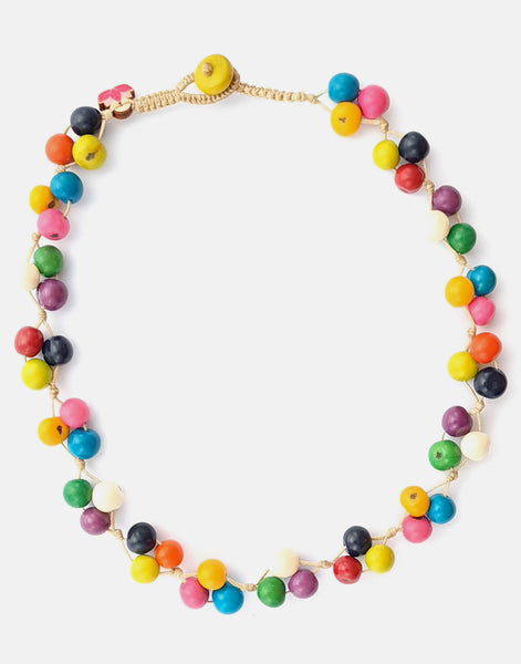 Acai Berry Short Necklace - Pretty Pink Jewellery