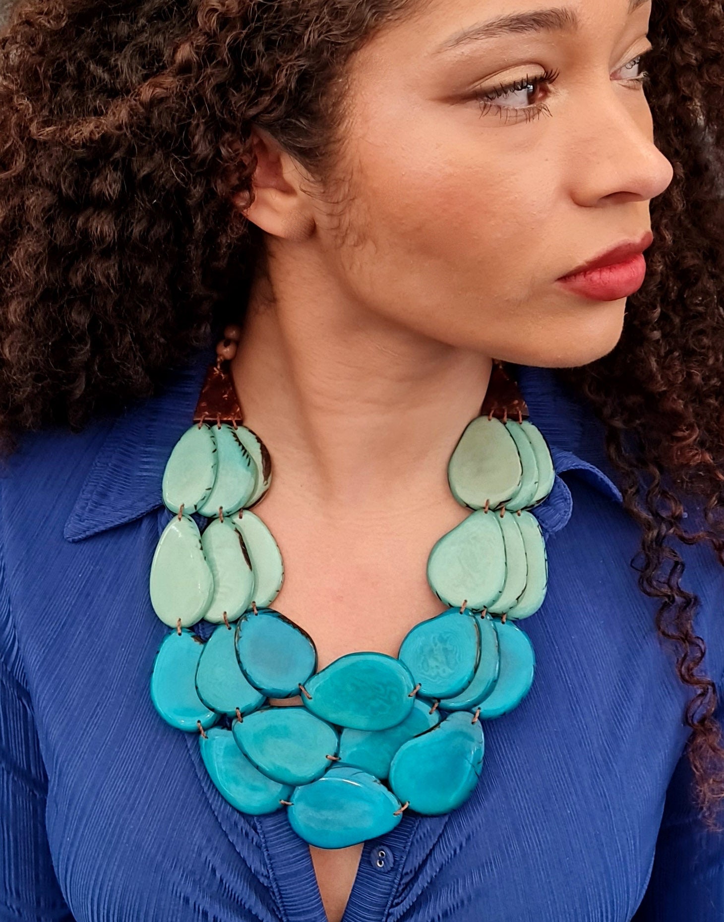 Tagua necklace on sale