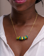 Tapajos Tagua Chain Necklace - Brazil - Pretty Pink Jewellery