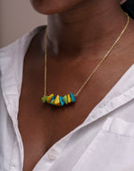 Tapajos Tagua Chain Necklace - Brazil - Pretty Pink Jewellery