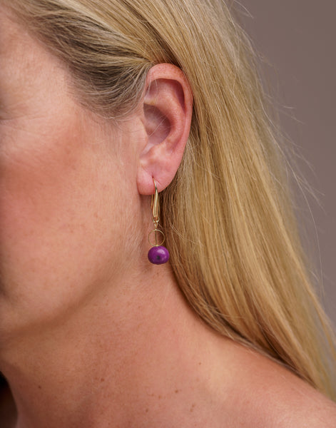 Ana Acai Earrings - Pretty Pink Jewellery