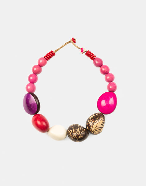 Pink Marina Necklace - Pretty Pink Jewellery