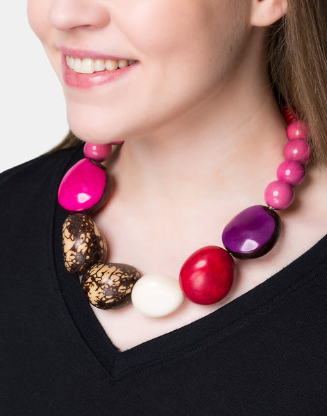 Marina Necklace - Pretty Pink Jewellery