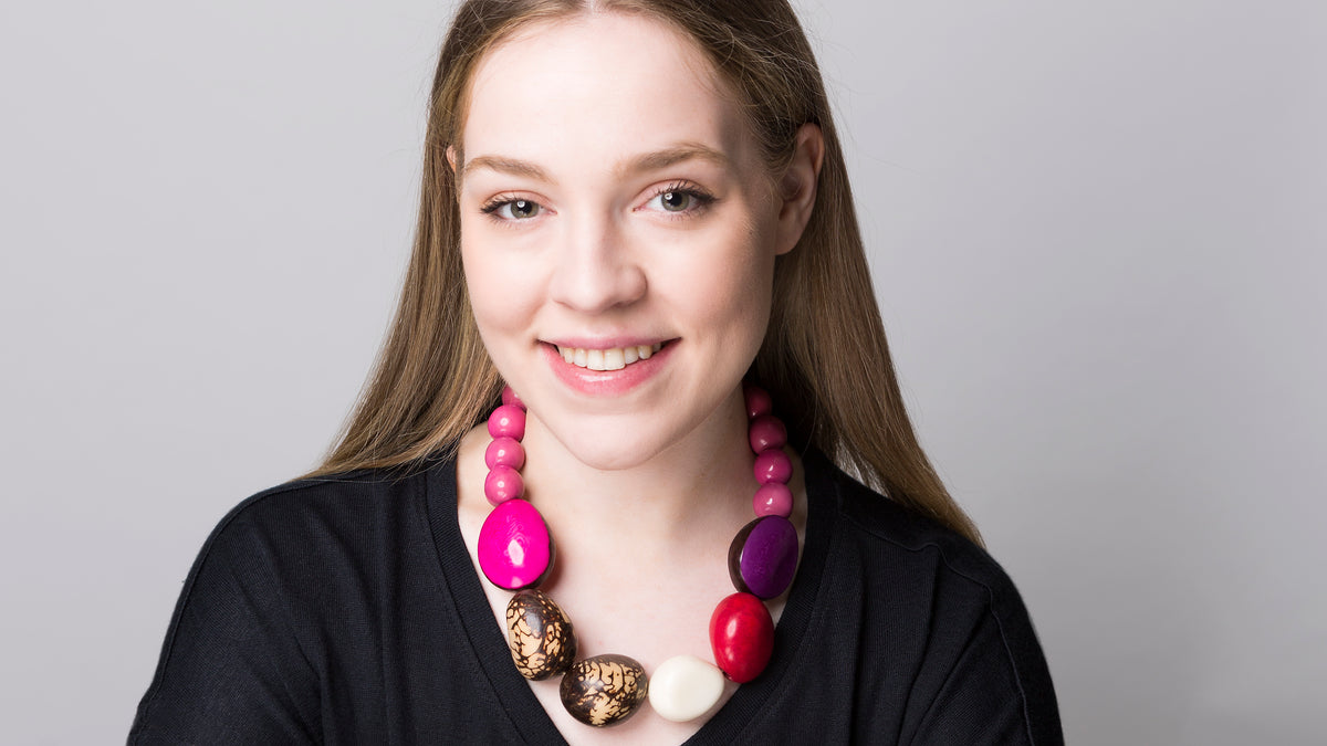 Marina Necklace - Pretty Pink Jewellery